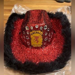 Fireball cowboy hat